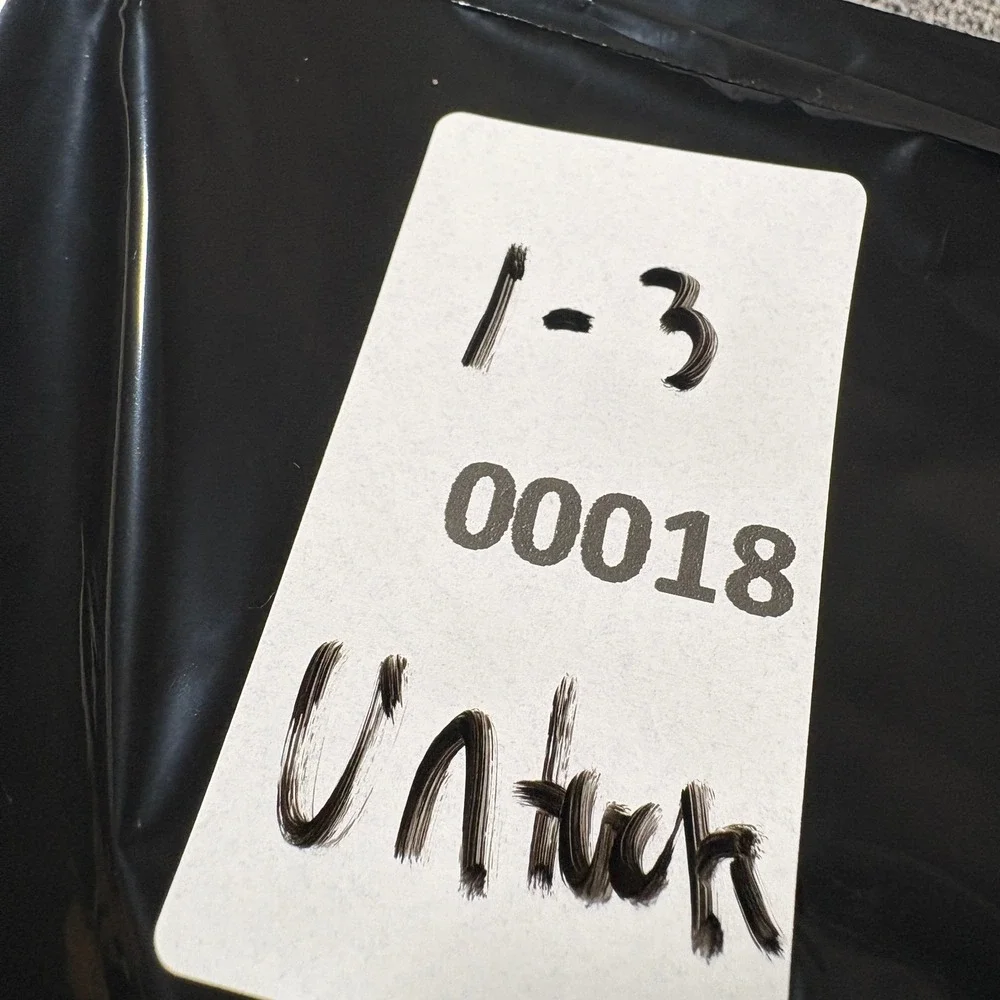 UNTUCKit Corral Quarter Zip Sweatshirt‎ Mens Large Navy Blue Regular Fit 40297